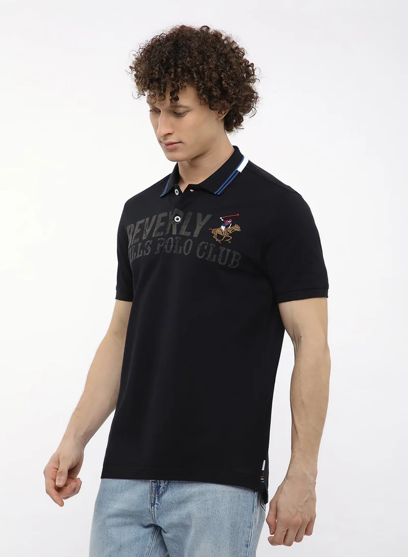 BEVERLY HILLS POLO CLUB  Printed Polo for Men | Best Price UAE