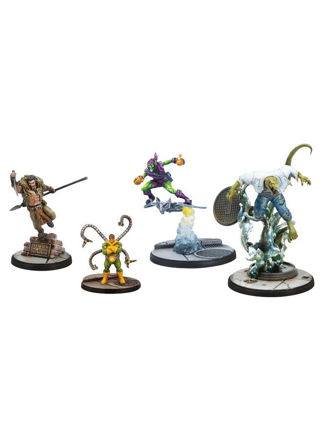 Atomic Mass Games Marvel: Crisis Protocol Spider-Foes Affiliation Pack - Unleash Sinister Villains On The Tabletop! Superhero Strategy Game, Ages 14+, 2 Players, 90 Minute Playtime, Made  - Image 3