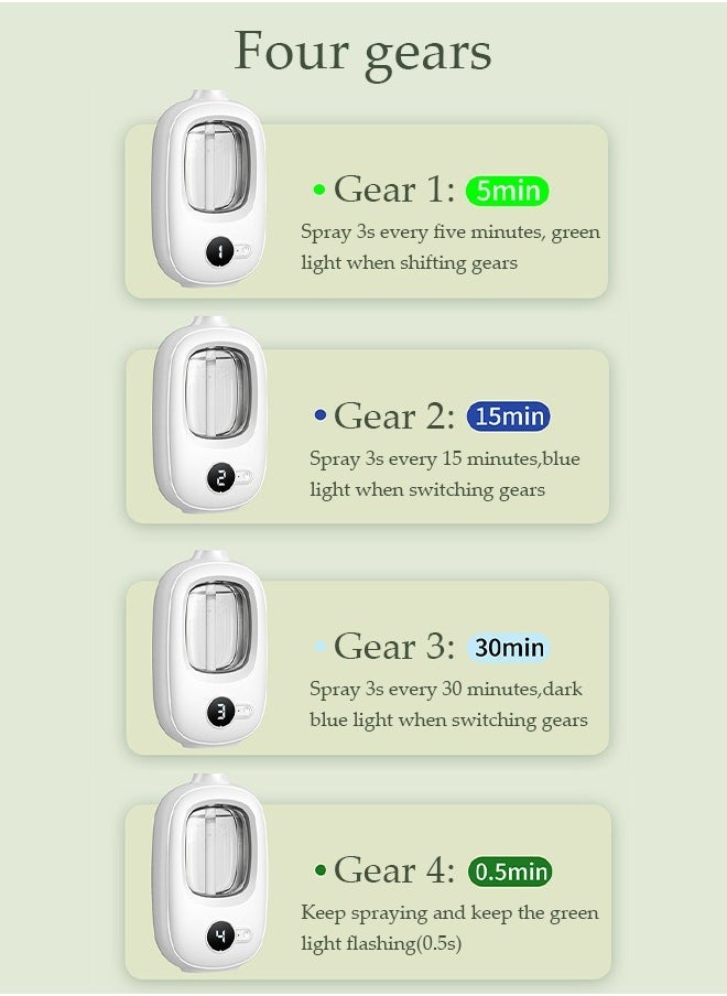 Arabest - Mini Portable USB Ultrasonic Air Humidifier Aroma Essential Compact and Lightweight Oil Diffuser with 4 Modes for Bedroom Office Bathroom - Image 1