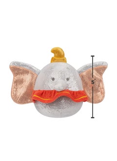 Squishmallows Disney Little Plush 5 Inch Dumbo Officially Licensed Kellytoy Plush Toy Colorful Soft Gift For Kids Girls & Boys Squishy Stuff Toy Multicolor All Age  - Image 5