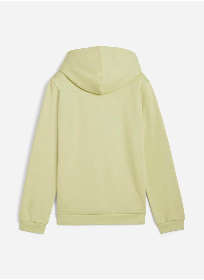 PUMA Graphic Print Hoodie with Long Sleeves  - Image 2