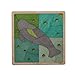 EKOPLAY Yangtze Finless Porpoise Wooden Puzzle 16 Pieces Jigsaw Puzzle Endangered Animals for Kids 3 Years and Above - Image 3