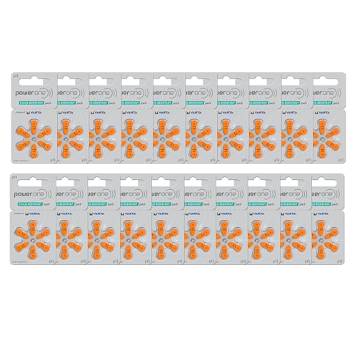PowerOne Power One Size 13 Hearing Aid Batteries (120) (p13-120) - Image 1