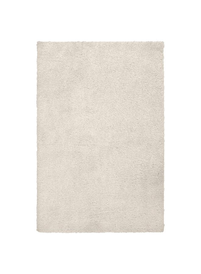 erorex Rug, high pile, off-white, 120x180 cm - Image 1