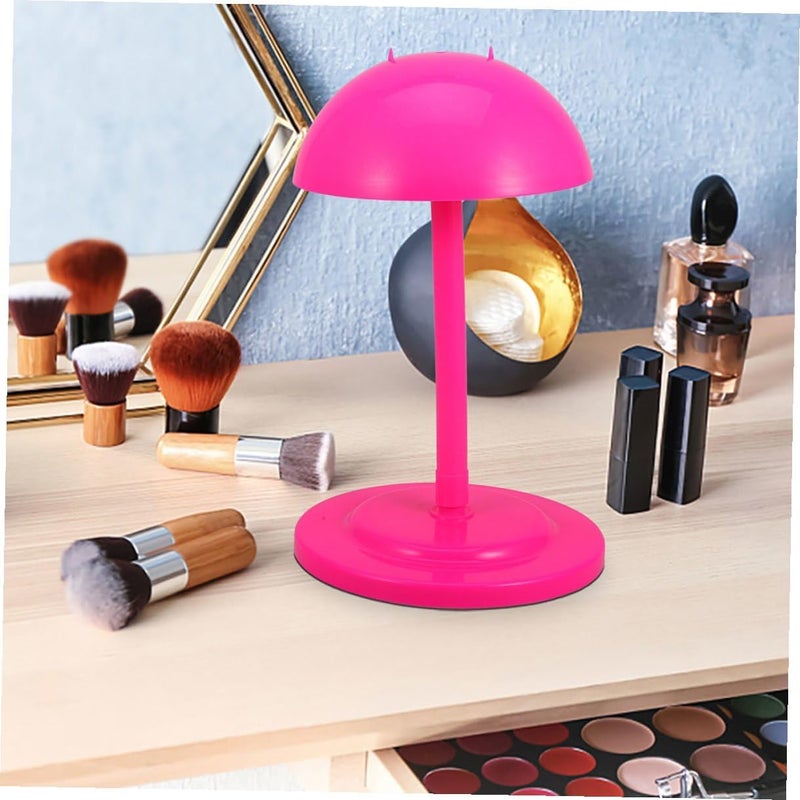 COLLBATH Portable Adjustable Wig Display Stand 1 Pair Wig Display Rack Holder with Height Adjustment for Styling Travel and Salon Use - Image 4