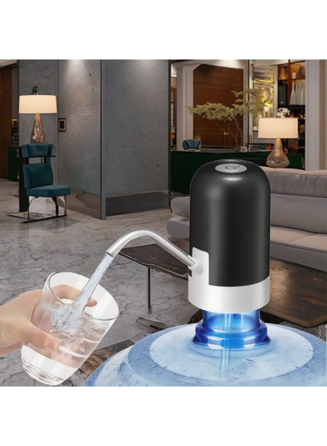 Automatic Water Dispenser Pump – USB Rechargeable Drinking Water Bottle Pump, One-Touch Operation - Image 1