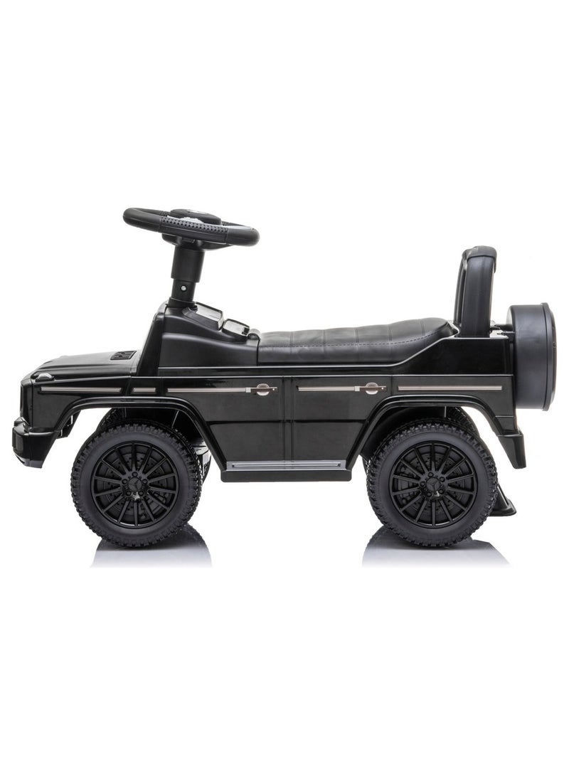 Amsham Toys Mercedes Benz G350 D without Handle Rideon Push Car - Black - Image 2