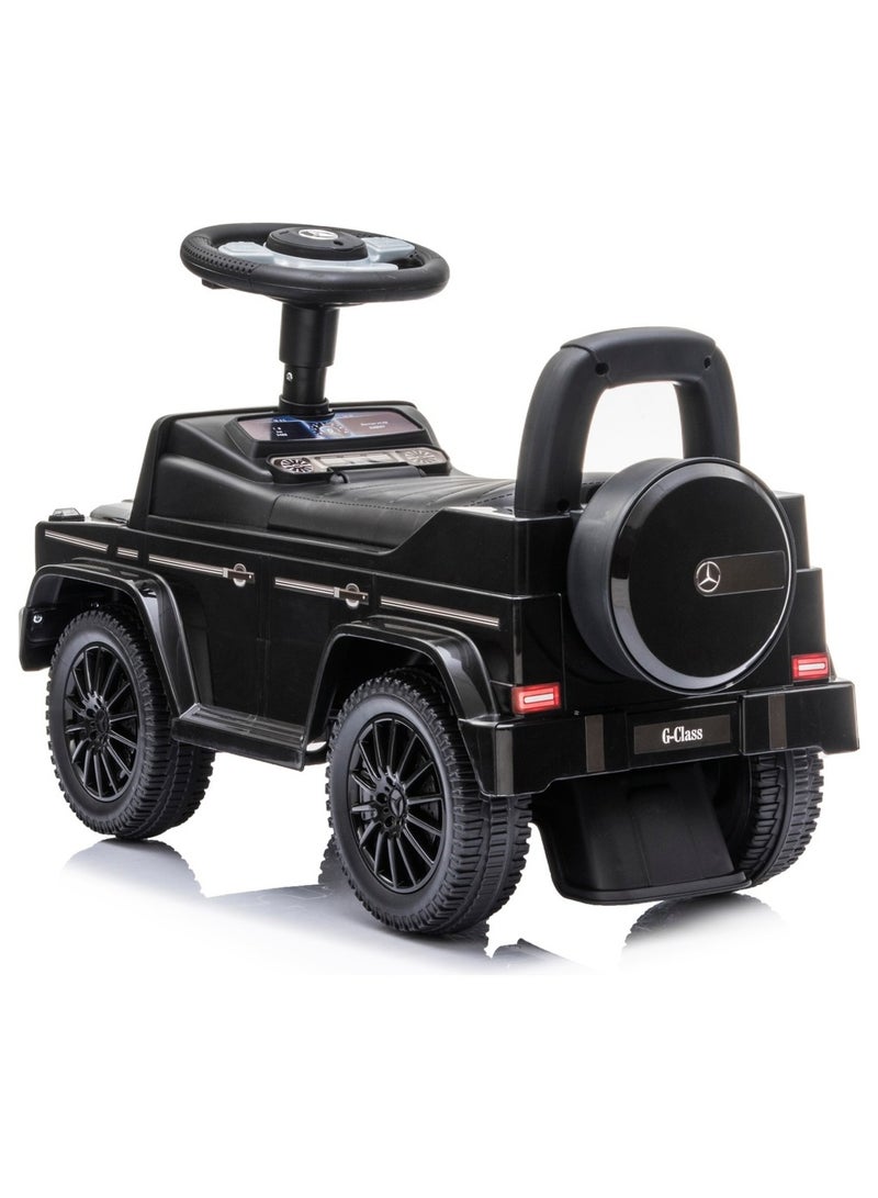 Amsham Toys Mercedes Benz G350 D without Handle Rideon Push Car - Black - Image 4