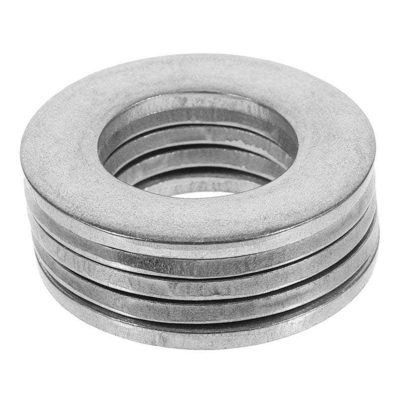 Stainless Steel Flat Washers Gaskets 5Pcs for Mechanical Equipment Pressure Distribution - Image 2