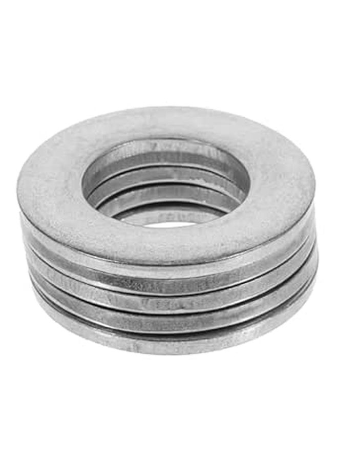 Stainless Steel Flat Washers Gaskets 5Pcs for Mechanical Equipment Pressure Distribution - Image 1