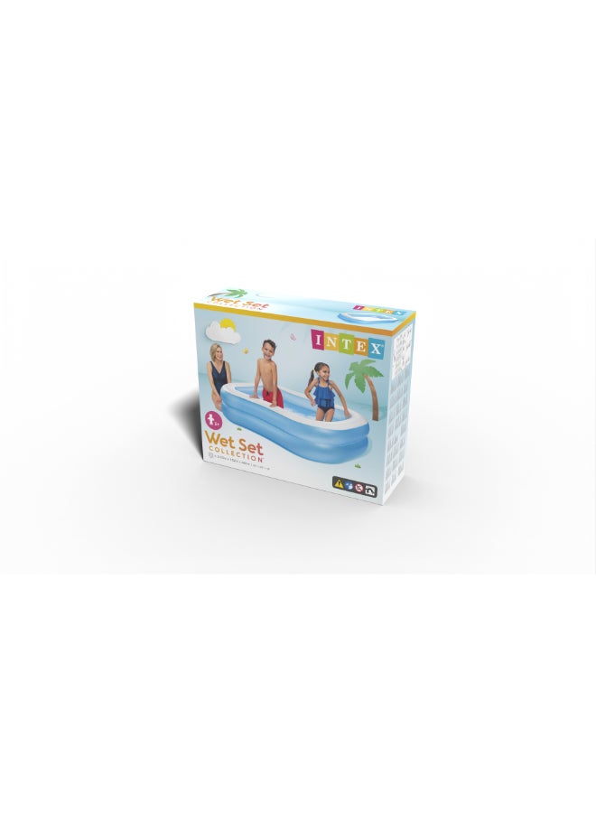 INTEX Inflatable Swim Center Family Pool - Image 3