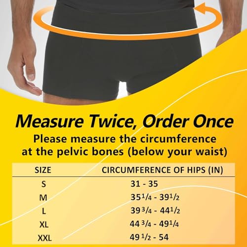 URIEL Double Sided Hernia Belts for Men - Inguinal Hernia Belt for Men, Pre and Post Surgery Truss, Size Small, Cream (31-35 Inches) - Image 3