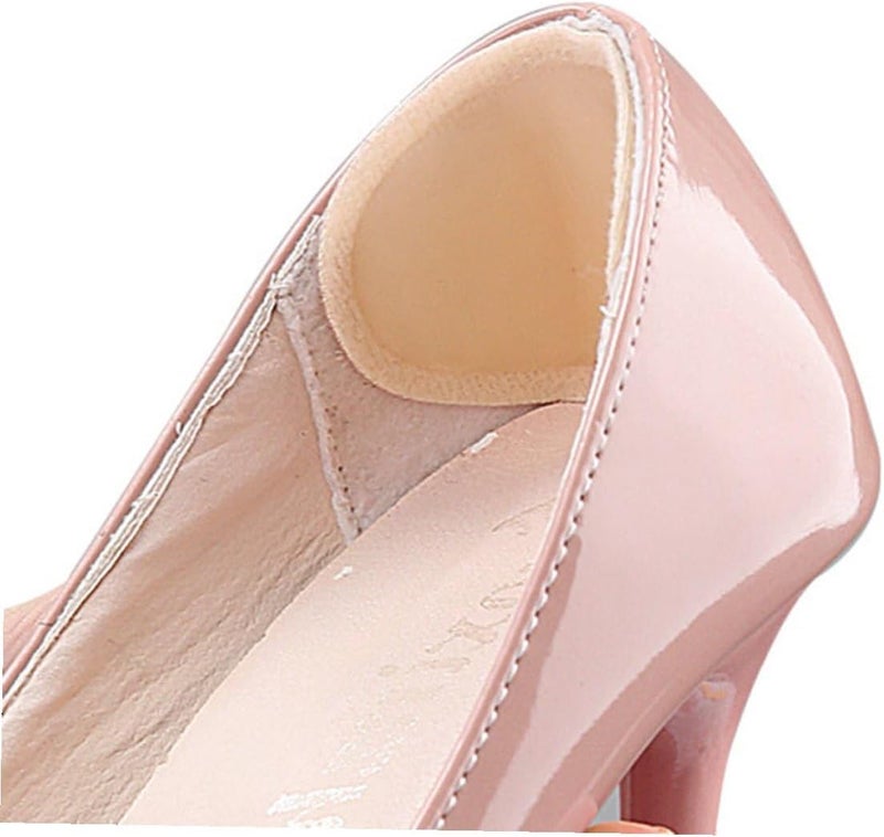 2 Pairs Breathable Anti-wear Heel Cushions Comfortable Shoe Heel Grips with Cushioning for Men Women Prevent Blisters Protect Feet from Rubbing Suitable for Sneakers Leather Shoes - Image 4