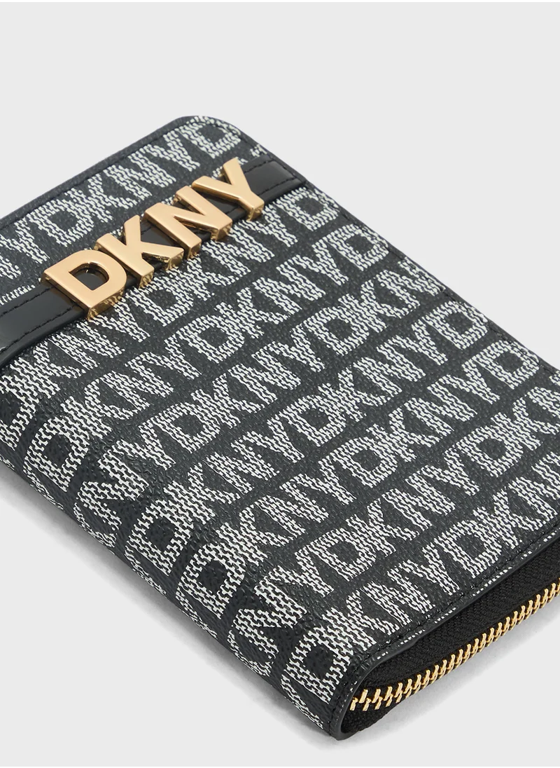 DKNY Avril Zip Around Wallet