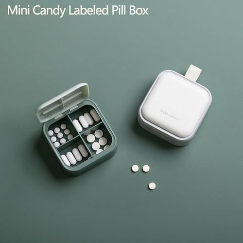 Rabbonix Portable Pretty Medicine Organizer Box Tablets Container Case Travel Pill Box For 07 days | Multicolor | 01 Pcs - Image 4