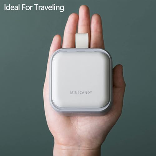Rabbonix Portable Pretty Medicine Organizer Box Tablets Container Case Travel Pill Box For 07 days | Multicolor | 01 Pcs - Image 3