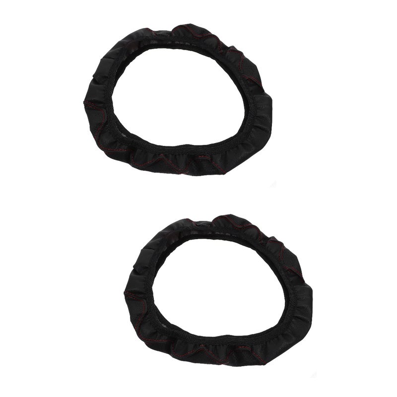 2pcs Car Steering Wheel Automative Steering Wheel Anti-skid Steering Wheel - Image 1