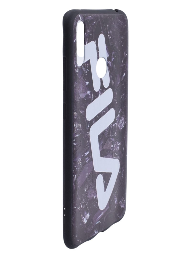 FILA Plastic Back Cover For Huawei Y7 (2019) - Multicolor 488 - Image 2