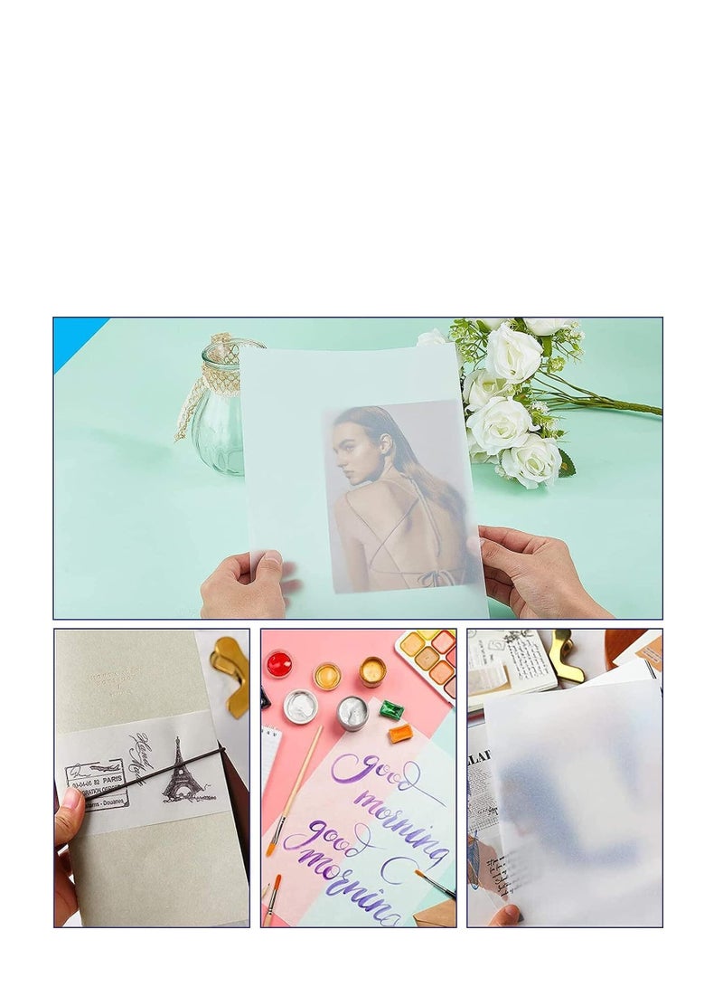 Flamingo Tracing Pad A4 95 Gsm 50 Shts Transparent, smooth paper for better results and usability Works well with pencils, markers, pens and ink Ideal choice for overlays and sketching It has sheet density of 95 GSM - Image 5