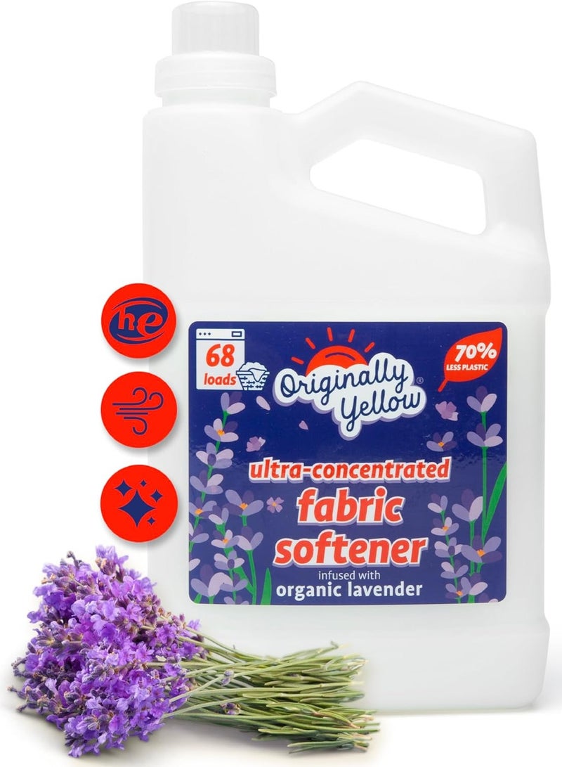 Originally Yellow Organic Plant Based Lavender Fabric Softener - Image 4