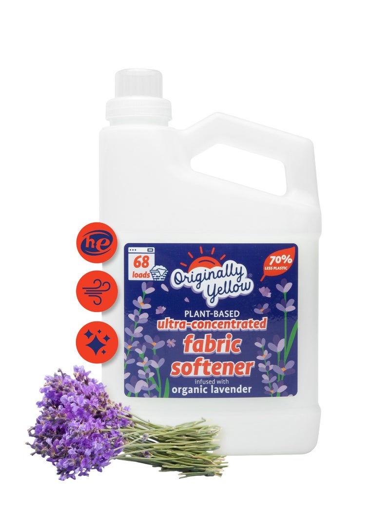 Originally Yellow Organic Plant Based Lavender Fabric Softener - Image 1