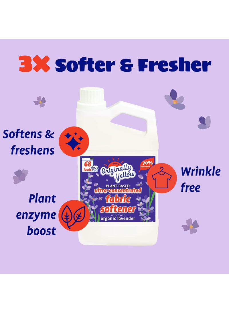 Originally Yellow Organic Plant Based Lavender Fabric Softener - Image 3