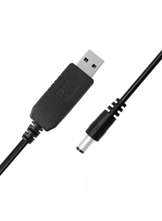 Usb Boost Line Power Cord 6V9V10V12V Router Optical Cat Smart Device Fluorescent Board Power Supply Cable-Color:12v 4.0*1.7 Elbow - Image 1