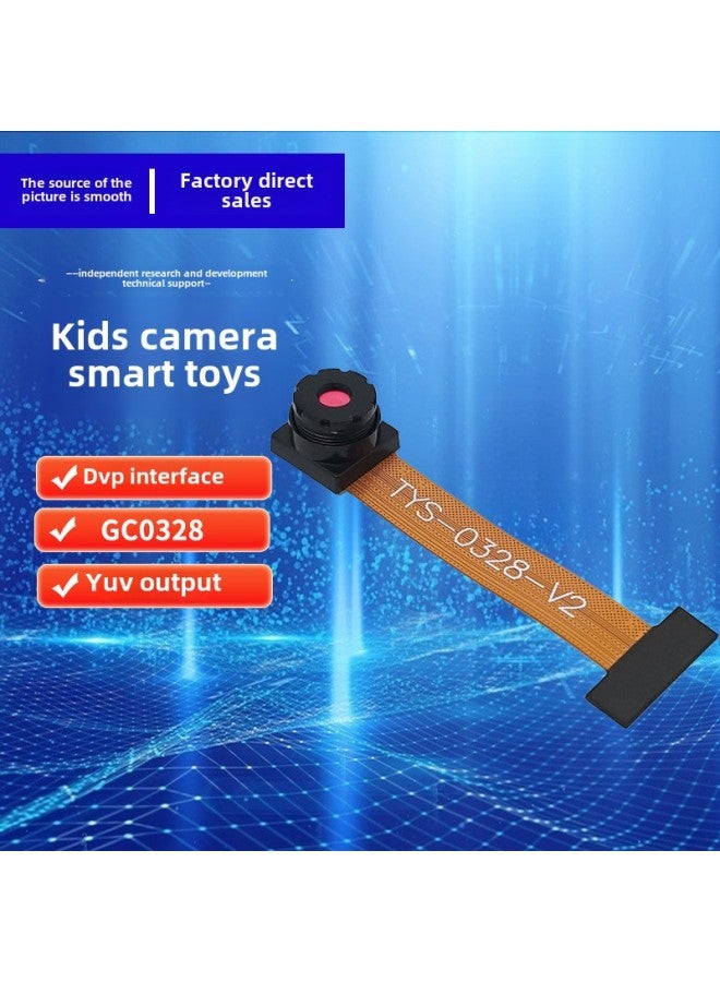 K210 HD Camera 300000 GC0328C For STM32 Module Time Attendance Access Control Camera Module-Color:TYS-0328-V2 - Image 2