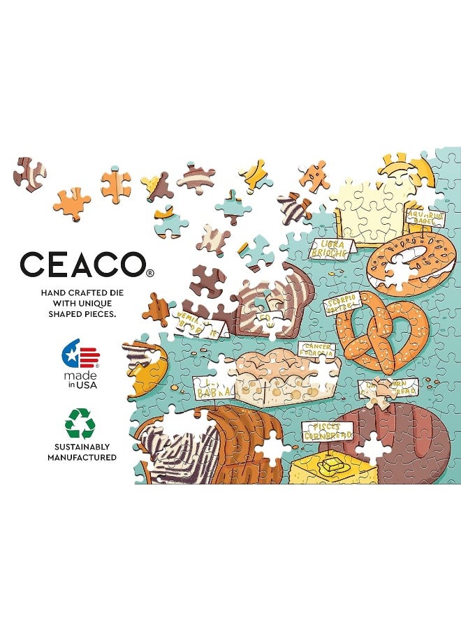 Ceaco Ceaco - Space Saver - Bread Zodiac - 300 Piece Jigsaw Puzzle  - Image 4