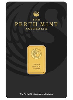 Malabar Gold and Diamonds Perth Mint 5g Minted Gold Bar MGPM9999P005G  - Image 2
