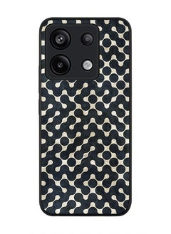 Stylizedd Rugged Black Edge Case for Xiaomi Redmi Note 13 Pro 5G, Slim fit Case Flexible Anti Drop TPU Gel Thin Cover -  Connect The Dots (Black)  - Image 1