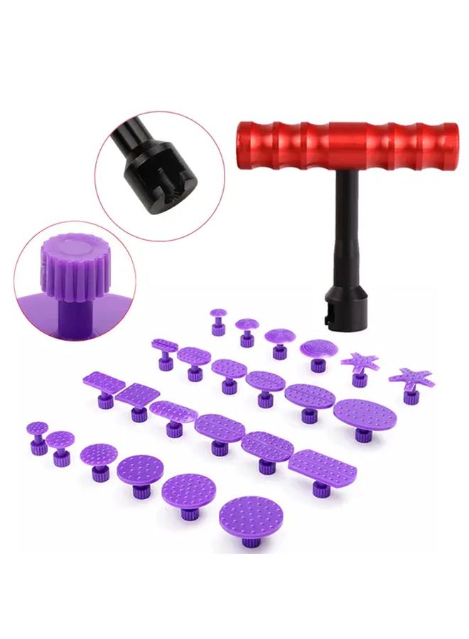 Car Dent Repair Kit With Pry Bar And Pull Tabs Including Handle 1 Set - Image 1