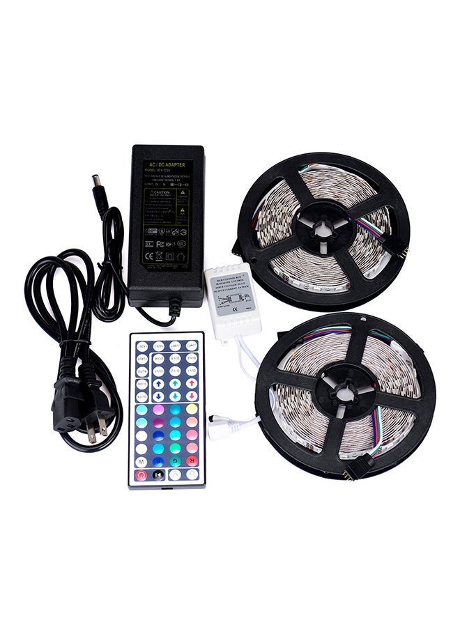 Raxoom 300 LED Waterproof Strip Light With 44 Key Remote & 12V Power Supply Multicolour 10*0.37cm - Image 1
