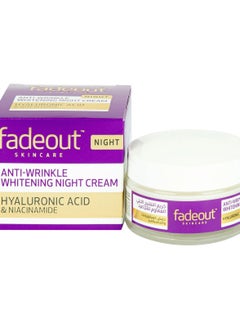 fadeout Fade Out Anti-Wrinkle Whitening Night Cream 50 ml  - Image 2