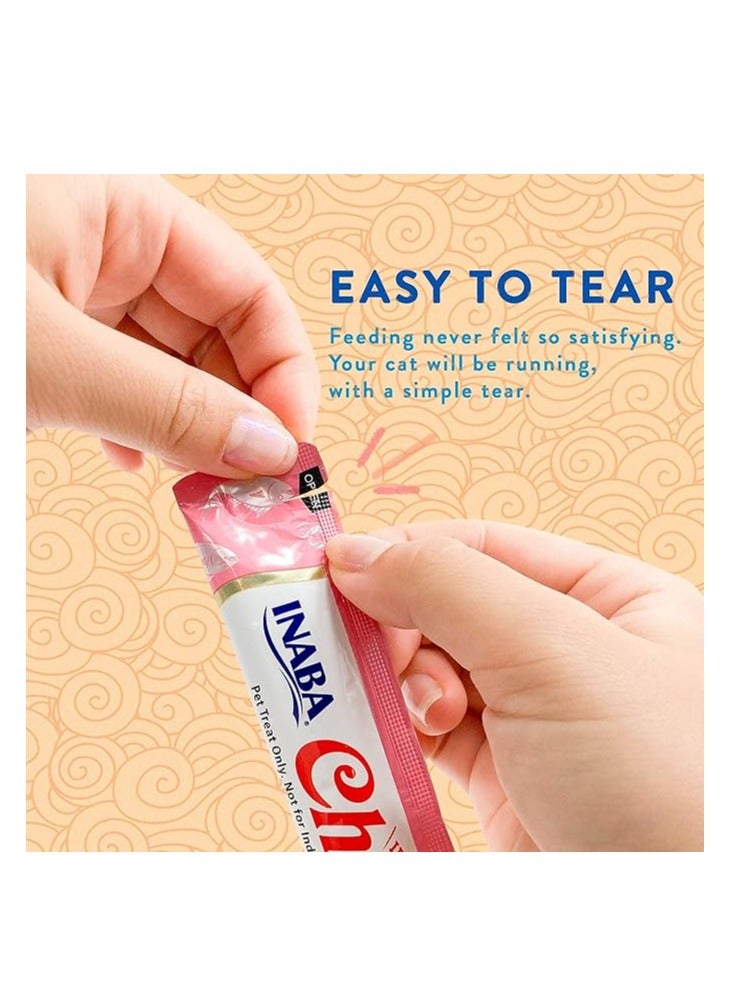 INABA Cat Creamy Adult Treat Tuna Flavor 4x14g - Image 2