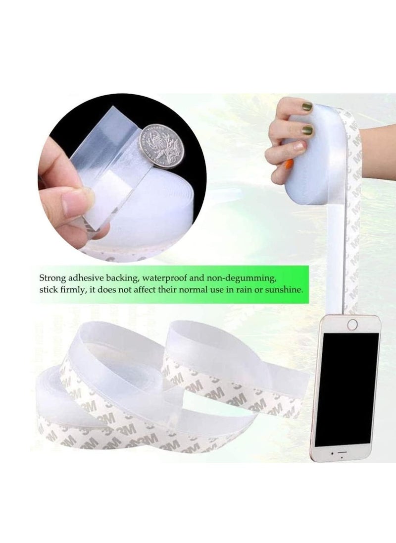 TYCOM - Silicone Seal Strip and Weather Stripping with Self-Adhesive for Bottom of Doors-Door Draft Stopper - 3M Weather Stripping- Door Bottom Gap Replacement Strip Roll Soundproof (25MM) - Image 1
