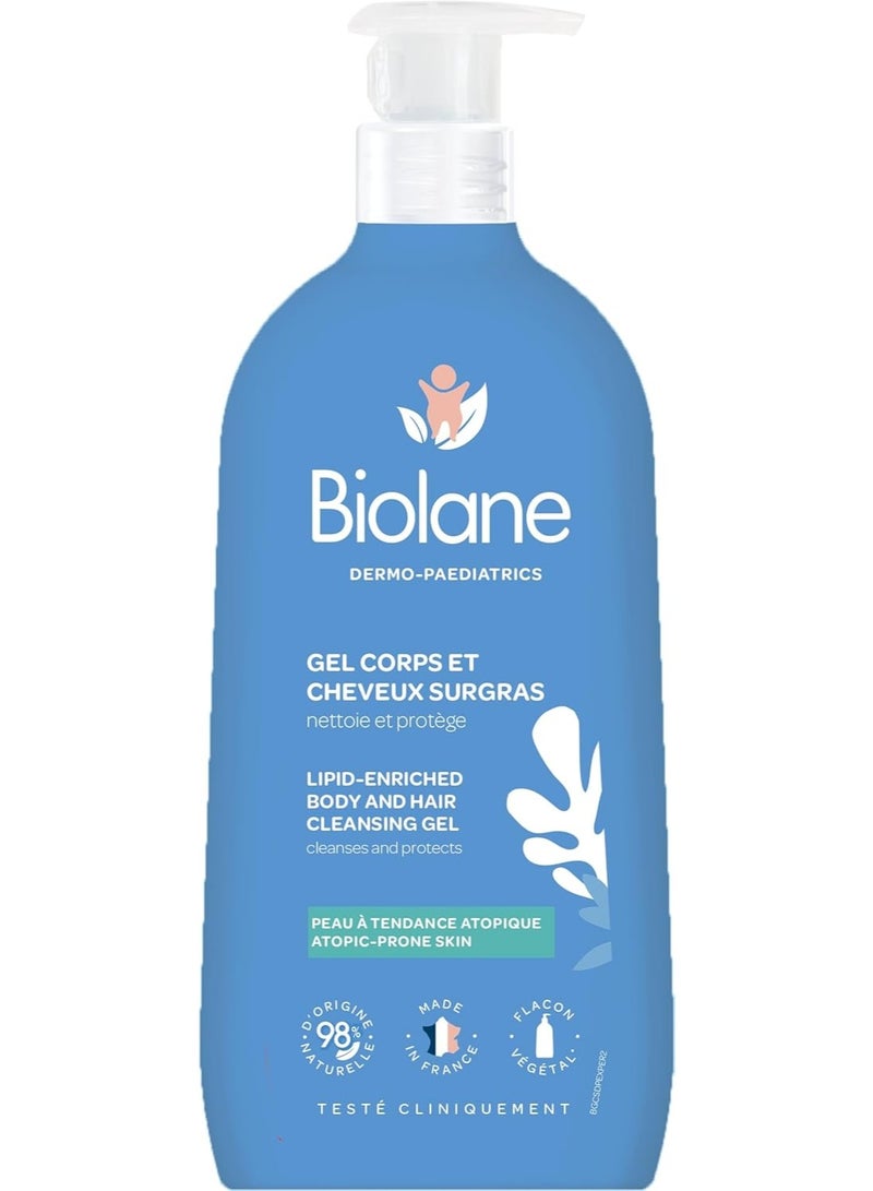 Biolane Dermo Paediatrics Lipid Enriched Hair And Body Cleanser Gel 350 ML - Image 1