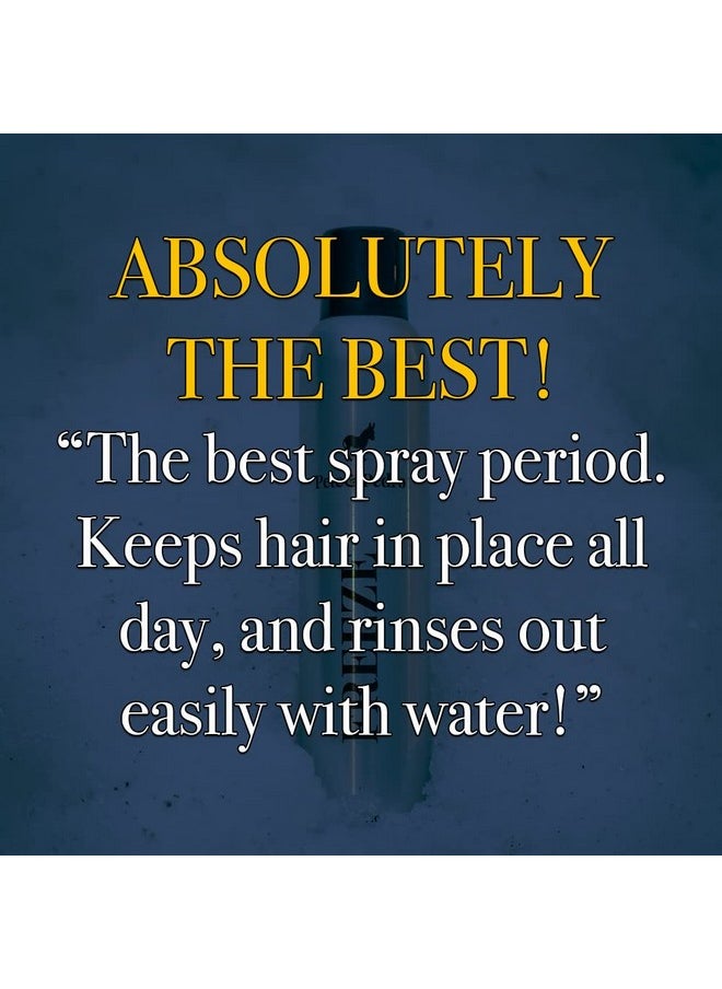 Pete & Pedro Pete & Pedro FREEZE - Hairspray For Men & Women | Super Strong Hold Locks Hair Instantly In Place | Spray Dries Quickly, No Stiffness or Stickiness | As Seen on Shark Tank, 10 oz.  - Image 5