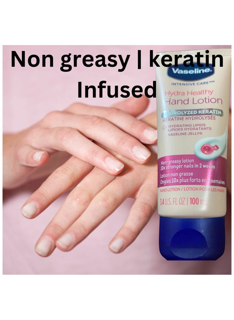 فازلين لوشن هيدرا هيلثي لليدين من فازلين 100 مل 1+1 - Image 3