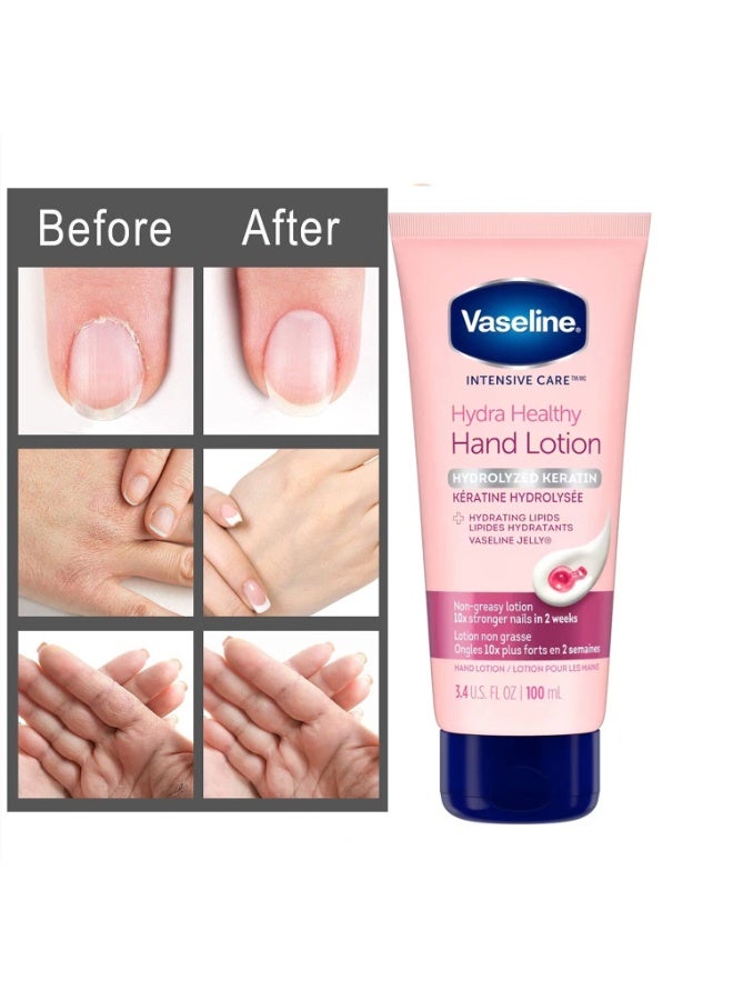 Vaseline pack of 2 Hydra Healthy Hand Lotion vaseline 100 ml - Image 2