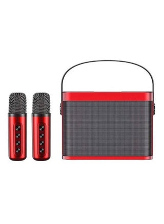 YS-219 Bluetooth Karaoke Speaker System with Dual Wireless Microphones – Portable Outdoor Sound System with Powerful Bass, Echo and Vocal Effects, USB and TF Card Music Playback, Rechargeable Battery – Ideal for Parties, Events, Picnics, and Gatherings Red - pzsku/Z8834E0EA66E24AB6F376Z/45/1746435003/40c2266f-99a4-4b85-8080-3f34424ea90b