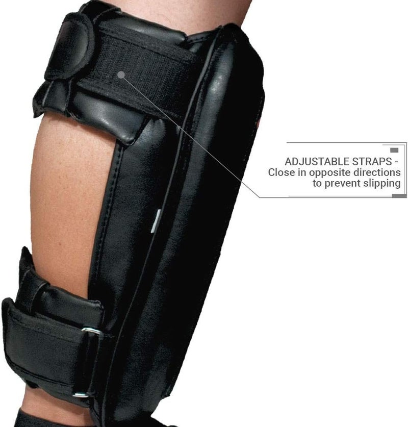 Revgear Defender Gel Heavy Hitter Shin Guards | Gel Padding | Extra Comfortable | Pre-Curved | Extra Cushion | Great Fit - Image 3