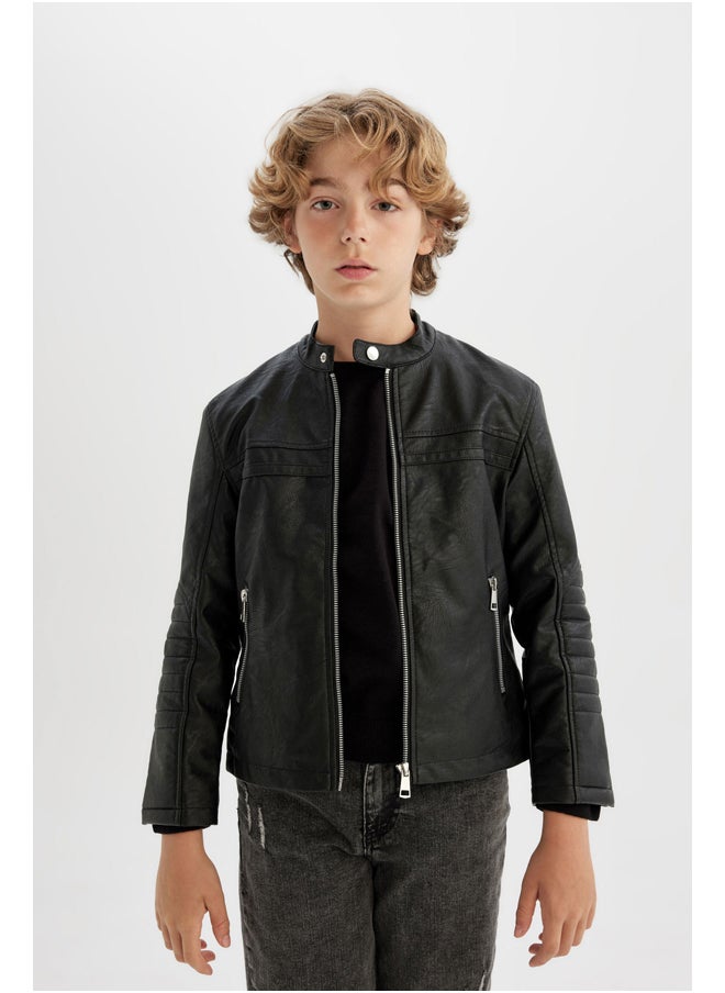 DeFacto Boy Regular Fit Long Sleeve Coat  - Image 3