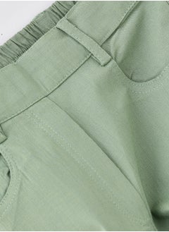 Jelliene Girls Green Stretch Pants  - Image 4