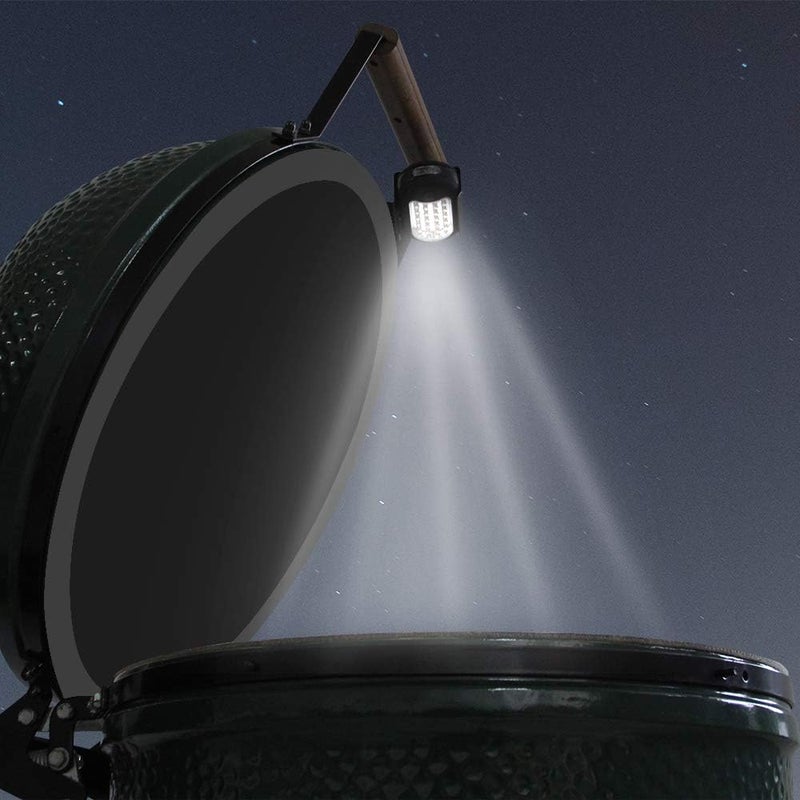 Dracarys Big Green Egg LED Grill Light - 24 Ultra-Bright LED Barbecue Lamp for Big Green Egg Models (9" Handle) - Battery Powered - Image 1
