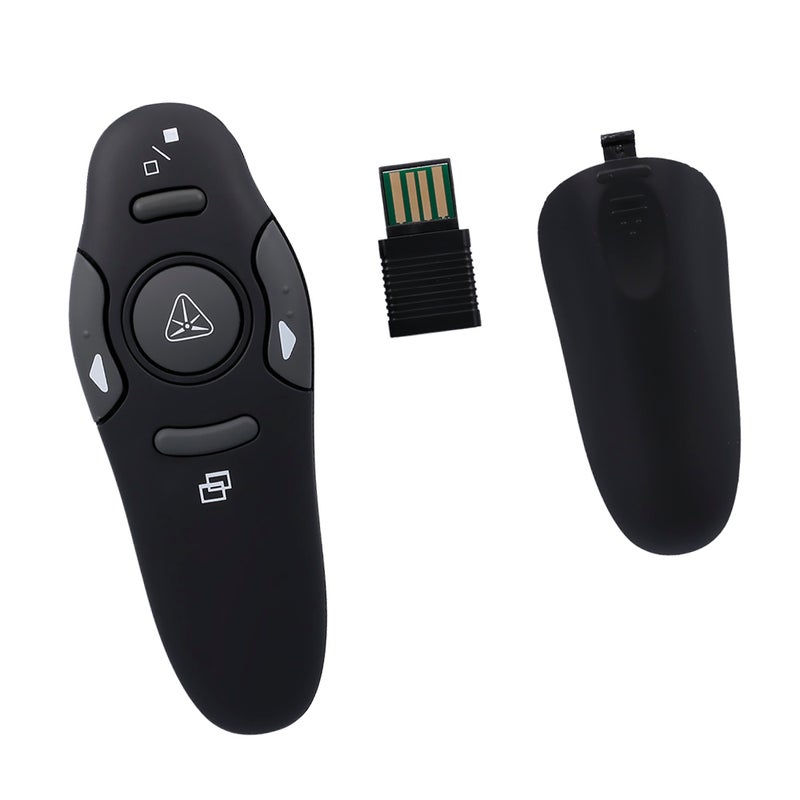 مقدم لاسلكي مؤشر أحمر ومستقبل لاسلكي USB لنظام ويندوز 2000/XP/Vista - Image 2