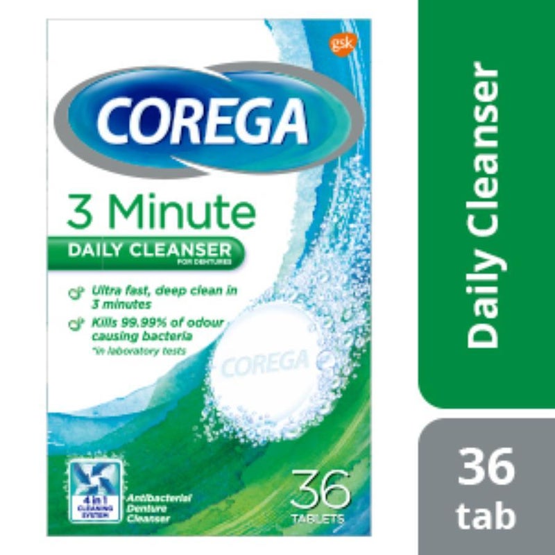 Corega Full Denture Tabs 36S - Image 1