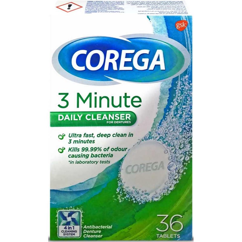Corega Full Denture Tabs 36S - Image 4