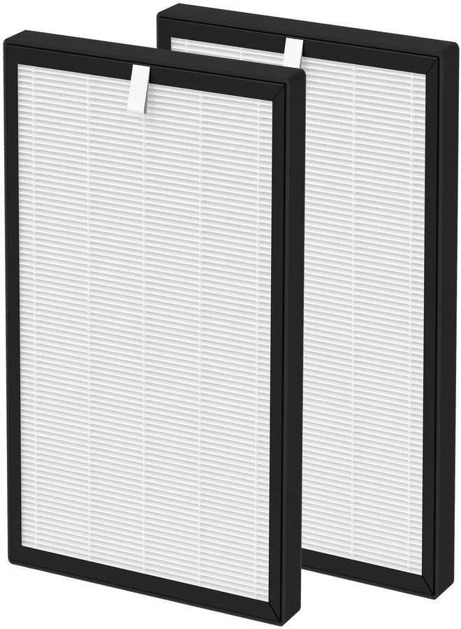 Harebery 2 Pack KQ-36 Filter Replacement Compatible with Aucleia KQ-36/KQ-36A Purifier | 3-Stage Filtration - Image 1