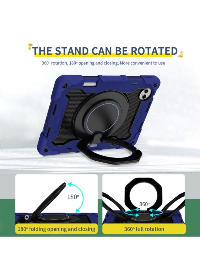general Shockproof Case Compatible with Huawei MatePad Pro 12.2 Inch 2025 Tablet, Heavy Duty Rugged Anti Fall Tablet Cover with 360 Rotating Bracket + Handle + Pen Slot - Image 4